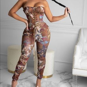 COPY - Corset & Tights Set